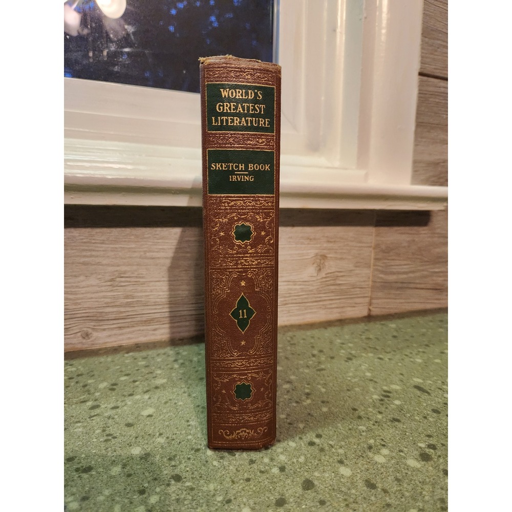 VTG Spencer Press World's Greatest Literature #11 Sketch Book Irving #11